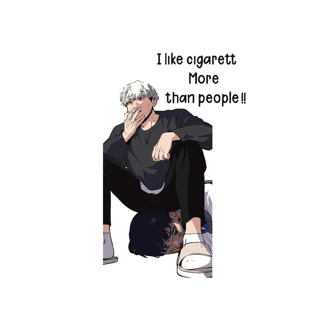 I Like Cigarettes Sticker